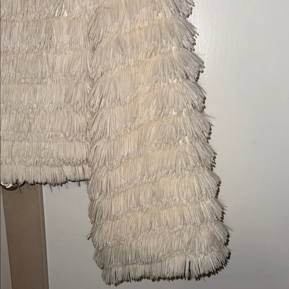 American Threads Cream Teddy Jacket - Picture 4 of 5